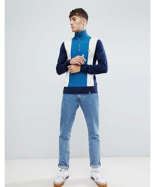 Pretty Green（プリティーグリーン）の「Pretty Green zip funnel neck 