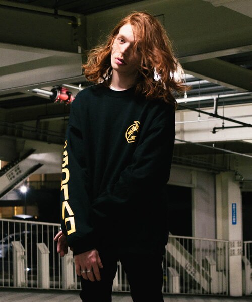 KaneZ（ケインズ）の「KaneZ GDLVD CREW SWEAT【ブラック】（スウェット・メンズ・ブラック・F）」の4枚目の写真