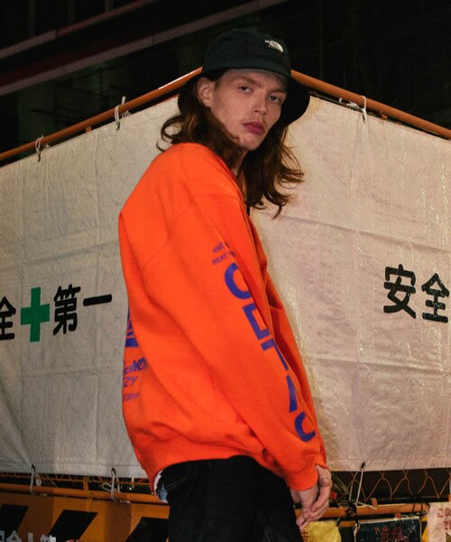 KaneZ（ケインズ）の「KaneZ GDLVD CREW SWEAT【オレンジ】（スウェット・メンズ・オレンジ・F）」の3枚目の写真