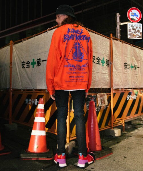 KaneZ（ケインズ）の「KaneZ GDLVD CREW SWEAT【オレンジ】（スウェット・メンズ・オレンジ・F）」の4枚目の写真