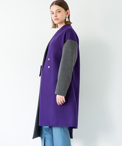 UN3D.（アンスリード）の「バイカラーコート（）」 - WEAR