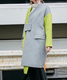 UN3D.（アンスリード）の「バイカラーコート（）」 - WEAR