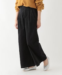 studio CLIP | 綾コールワイドストレートパンツ(パンツ)