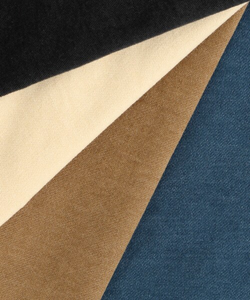 studio CLIP（スタディオクリップ）の「綾コールワイドストレートパンツ（パンツ・チャコール/アイボリー/ベージュ/ブルー）」の16枚目の写真