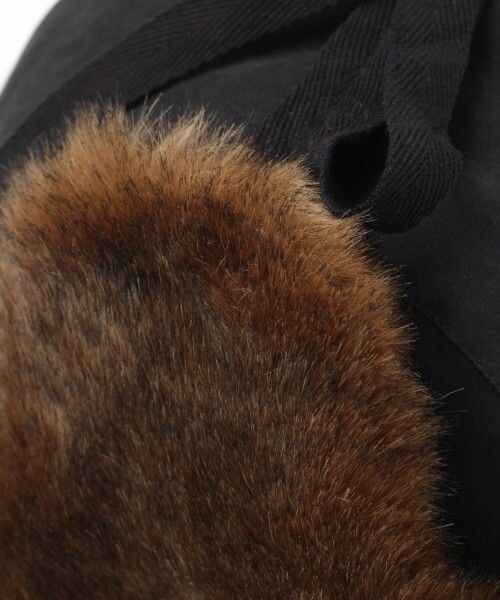 studio CLIP（スタディオクリップ）の「パイロットキャップ（帽子・ブラック/ベージュ）」の9枚目の写真