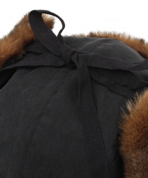 studio CLIP（スタディオクリップ）の「パイロットキャップ（帽子・ブラック/ベージュ）」の7枚目の写真