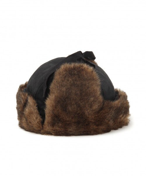 studio CLIP（スタディオクリップ）の「パイロットキャップ（帽子・ブラック/ベージュ）」の3枚目の写真