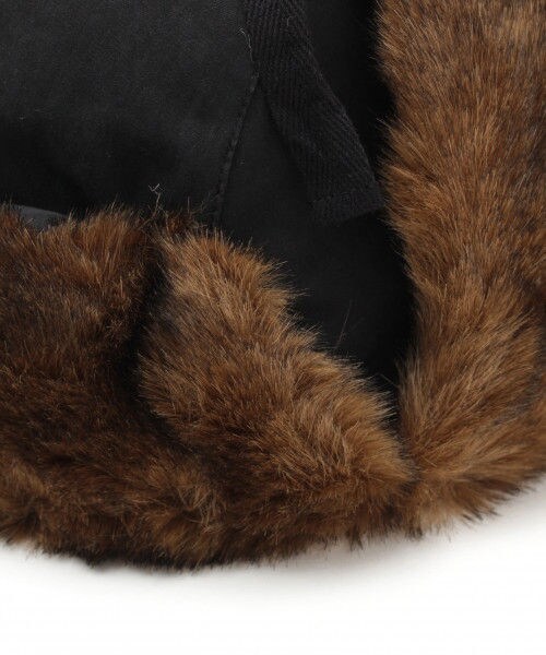 studio CLIP（スタディオクリップ）の「パイロットキャップ（帽子・ブラック/ベージュ）」の10枚目の写真