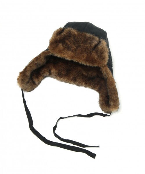 studio CLIP（スタディオクリップ）の「パイロットキャップ（帽子・ブラック/ベージュ）」の12枚目の写真