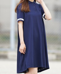 LACOSTE | LACOSTE/ラコステ 背面プリーツポロドレス（半袖）(ワンピース)