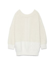 styling/ | styling/ kei shirahata ケーブルニットプルオーバー(ニット/セーター)