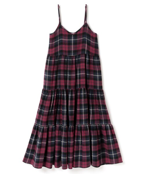 Grl グレイル の 先染めチェックティアードワンピース ワンピース Wear