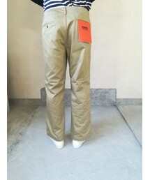 早い者勝ち❗️新品❗️BARNS OUTFITTERS チノパン L ベージュ BARNS OUTFITTERS（バーンズアウトフィッターズ）の「BARNS