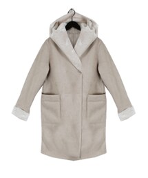 STYLEBLOCK | フェイクムートンフーディコート(その他アウター)