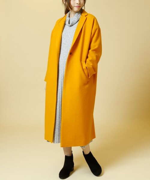 MJUKA.（ミューカ）の「BIGシルエットチェスターコート（）」 - WEAR