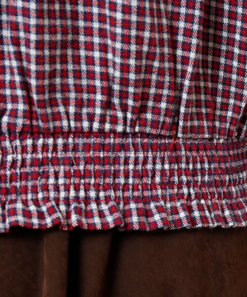 RAY CASSIN（レイカズン）の「衿付きチェックブラウス（トップス・レディース・赤/イエロー/ベージュ・FREE）」の18枚目の写真