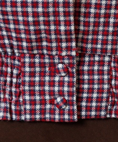 RAY CASSIN（レイカズン）の「衿付きチェックブラウス（トップス・レディース・赤/イエロー/ベージュ・FREE）」の19枚目の写真