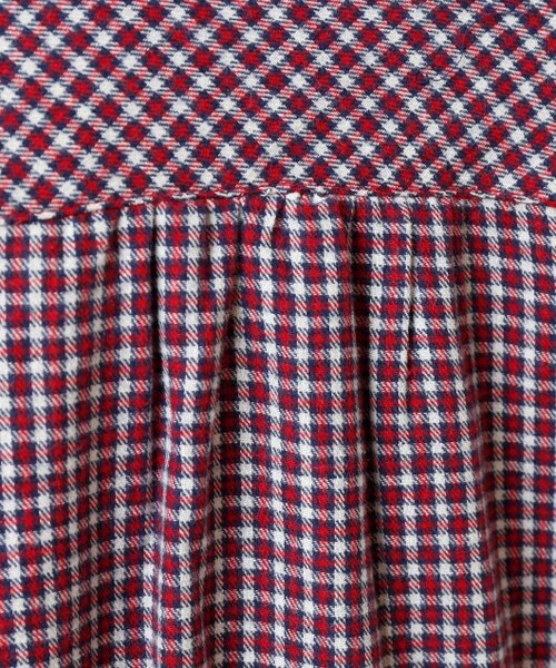 RAY CASSIN（レイカズン）の「衿付きチェックブラウス（トップス・レディース・赤/イエロー/ベージュ・FREE）」の12枚目の写真