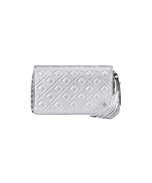 TORY BURCH(トリーバーチ)の「Tory Burch Fleming Metallic Crossbody Wallet(ショルダーバッグ・レディース・Gold/Silver・One Size)」の2枚目の写真