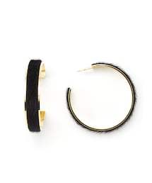GRL | エコファー付きフープピアス(ピアス（両耳用）)