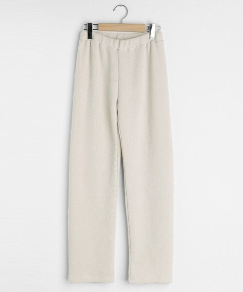 DHOLIC（ディーホリック）の「イージーストレートパンツ（その他パンツ・レディース・ベージュ/ブラック/グレー/ホワイト・FREE）」の2枚目の写真