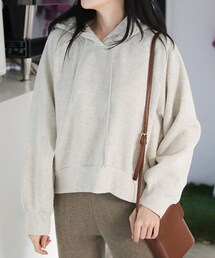 DHOLIC | 裏起毛ラグランフードプルオーバー(パーカー)