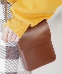 DHOLIC | ミニマルスクエアショルダーバッグ(ショルダーバッグ)