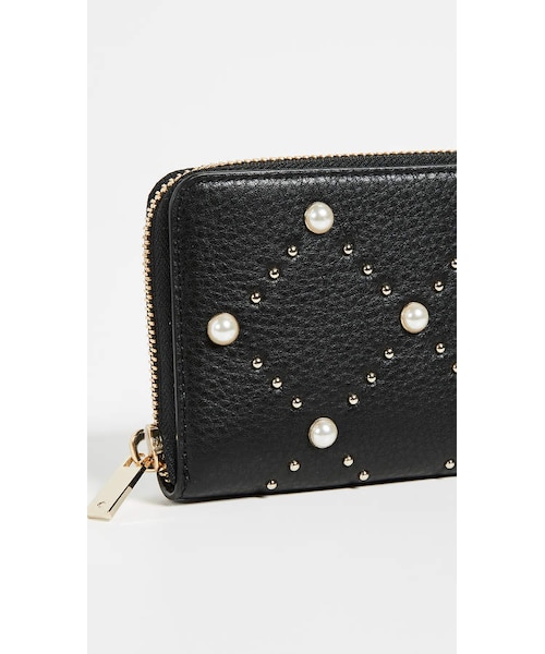 kate spade new york(ケイトスペード ニューヨーク)の「Kate Spade New York Hayes Street Pearl Lindsey Wallet(財布・レディース・Black/Red・One Size)」の8枚目の写真