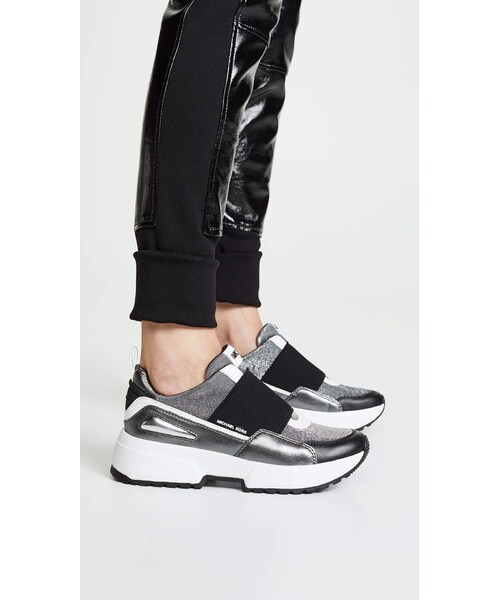 Michael Kors Cosmo Trainer Lace Up Sneakers - Macy's