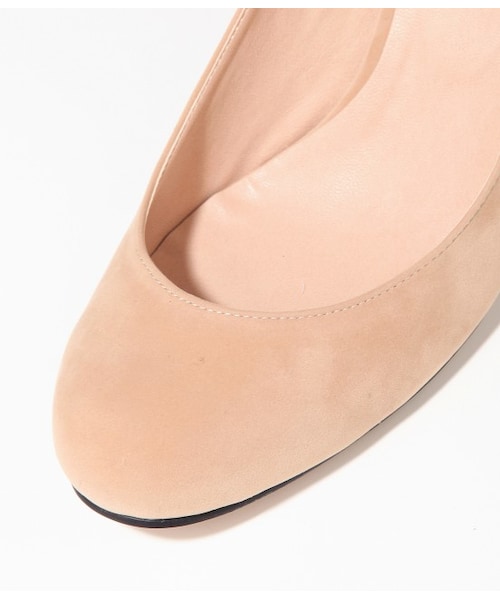 ADAM ET ROPE'（アダムエロペ）の「フェイクスウェードコンビパンプス（シューズ・レディース・ベージュ/ネイビー系/ローズピンク/イエロー・22.5/23.0/23.5/24.0/24.5）」の9枚目の写真