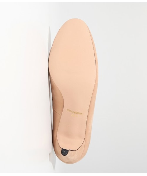 ADAM ET ROPE'（アダムエロペ）の「フェイクスウェードコンビパンプス（シューズ・レディース・ベージュ/ネイビー系/ローズピンク/イエロー・22.5/23.0/23.5/24.0/24.5）」の10枚目の写真