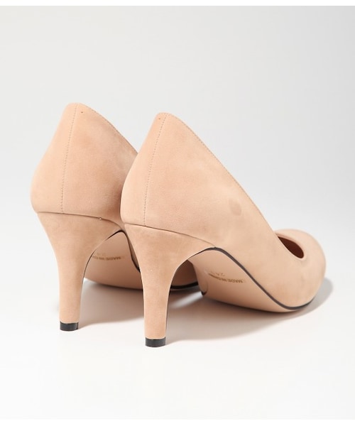 ADAM ET ROPE'（アダムエロペ）の「フェイクスウェードコンビパンプス（シューズ・レディース・ベージュ/ネイビー系/ローズピンク/イエロー・22.5/23.0/23.5/24.0/24.5）」の8枚目の写真