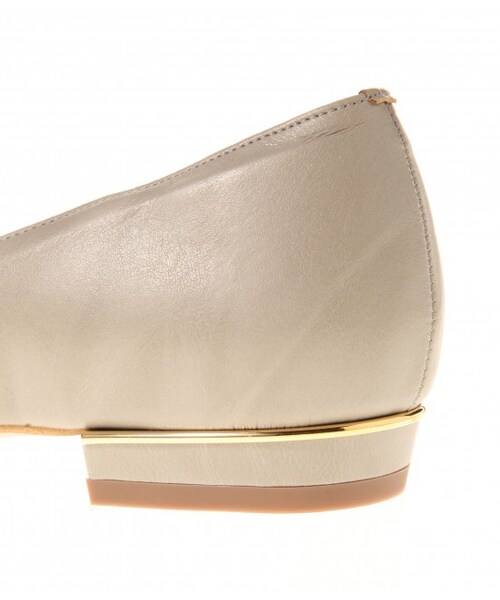 ROPE'（ロペ）の「【先行受注】ポインテッドフラットシューズ★春の新作★（パンプス・レディース・グレー/イエロー/ホワイト系・36/37/38）」の8枚目の写真