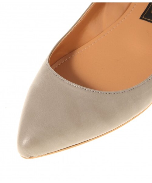 ROPE'（ロペ）の「【先行受注】ポインテッドフラットシューズ★春の新作★（パンプス・レディース・グレー/イエロー/ホワイト系・36/37/38）」の7枚目の写真