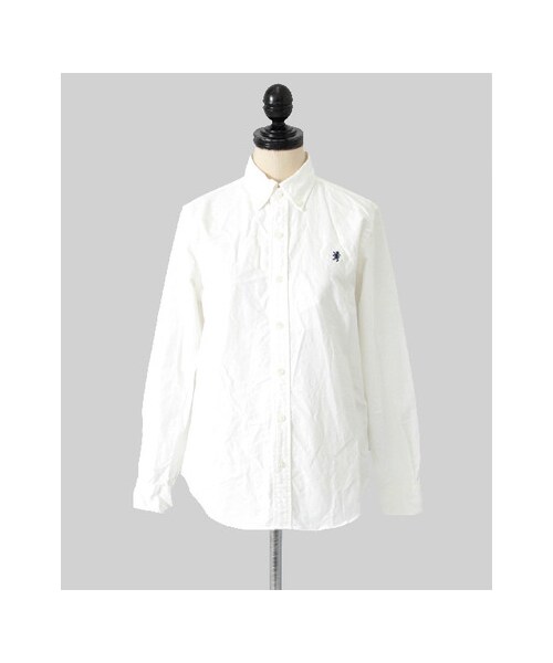 URBAN RESEARCH DOORS(アーバンリサーチドアーズ)の「GYMPHLEX BD SHIRT(トップス・レディース・WHITE・12/14)」の3枚目の写真