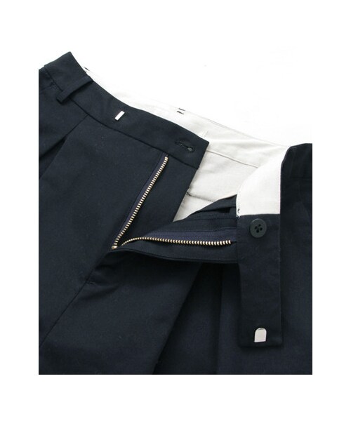 URBAN RESEARCH DOORS（アーバンリサーチドアーズ）の「タックワイドパンツ（パンツ・レディース・ネイビー/シロ・36/38）」の11枚目の写真