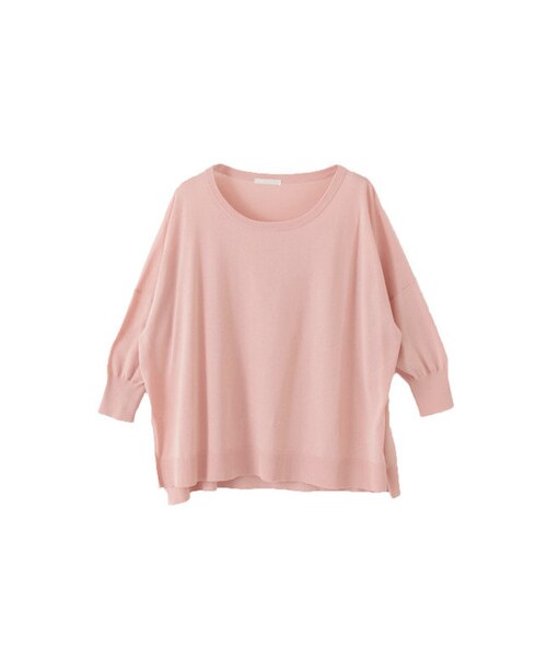 URBAN RESEARCH（アーバンリサーチ）の「ドルマンワイドニットプルオーバー（トップス・レディース・orange/pink/green/blue/navy/white・FREE）」の6枚目の写真