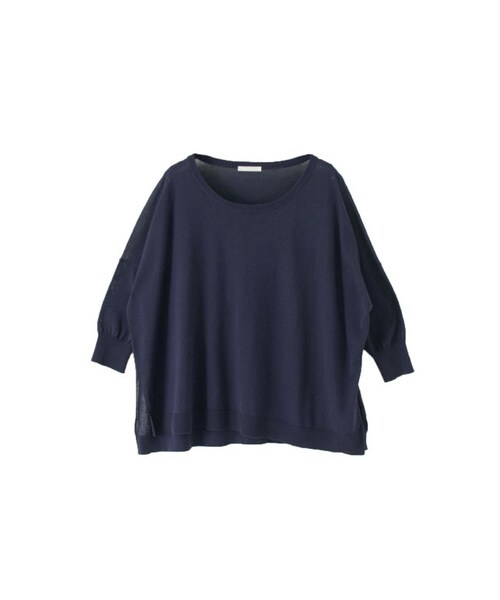 URBAN RESEARCH（アーバンリサーチ）の「ドルマンワイドニットプルオーバー（トップス・レディース・orange/pink/green/blue/navy/white・FREE）」の5枚目の写真