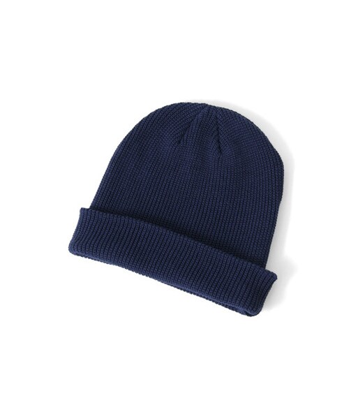 KBF（ケイビーエフ）の「コットンビーニーキャップ（帽子・レディース・ラベンダー/ネイビー/ブラック/グリーン/トップグレー・one）」の8枚目の写真