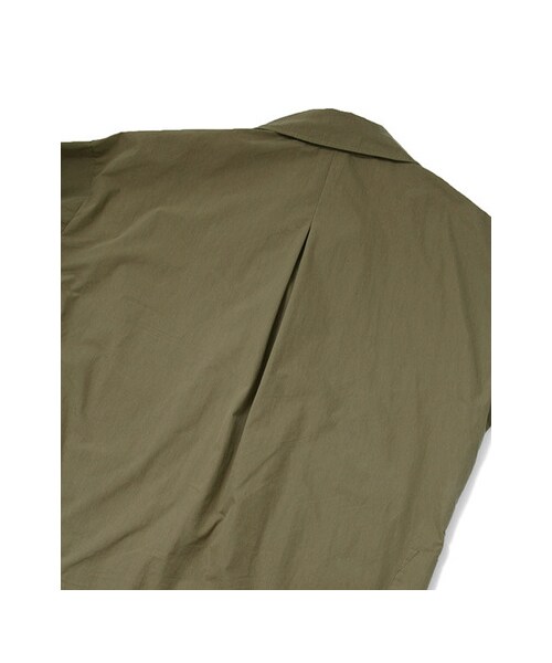 KBF（ケイビーエフ）の「BIGシルエットコート（ジャケット/アウター・レディース・カーキ/キャメル/ライトグレー・one）」の13枚目の写真