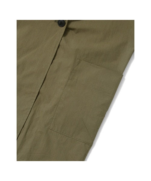 KBF（ケイビーエフ）の「BIGシルエットコート（ジャケット/アウター・レディース・カーキ/キャメル/ライトグレー・one）」の12枚目の写真