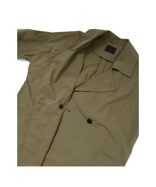 KBF（ケイビーエフ）の「BIGシルエットコート（ジャケット/アウター・レディース・カーキ/キャメル/ライトグレー・one）」の10枚目の写真