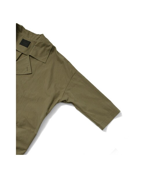 KBF（ケイビーエフ）の「BIGシルエットコート（ジャケット/アウター・レディース・カーキ/キャメル/ライトグレー・one）」の11枚目の写真