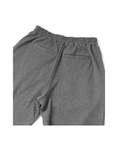 KBF（ケイビーエフ）の「KBF+ フロント折り返しカットソーパンツ（パンツ・レディース・グレー/ブラック・one）」の13枚目の写真