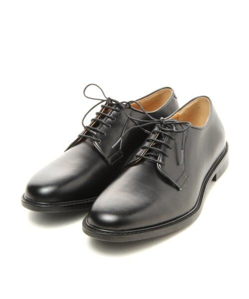 GLOBAL WORK（グローバルワーク）の「レザープレーントゥシューズ（シューズ・メンズ・ブラック09/ブラウン58・Ｌ(27～27.5cm)/Ｍ(26～26.5cm)）」の3枚目の写真