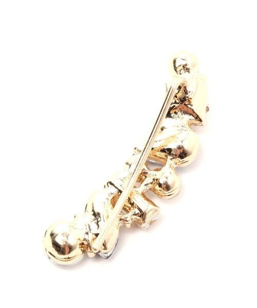 HARE(ハレ)の「ビジューイヤーカフピアス(アクセサリー・レディース・オフホワイト/イエロー/ピンク/ブラック/グリーン/ブルー・ONE SIZE)」の7枚目の写真