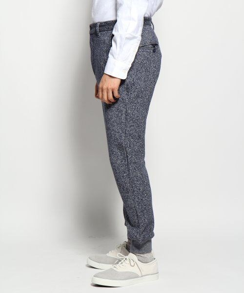 GLOBAL WORK(グローバルワーク)の「ウラケリブパンツ(パンツ・メンズ・ネイビー88/グレー15・L/M/S)」の4枚目の写真
