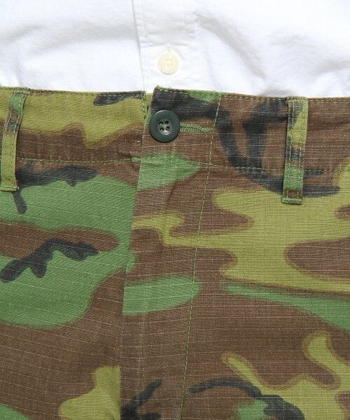 GLOBAL WORK（グローバルワーク）の「リップワイドカーゴパンツ（パンツ・メンズ・カモフラ78/カーキ72・Ｌ/Ｍ/Ｓ）」の8枚目の写真