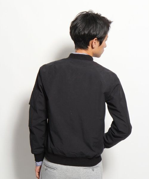 GLOBAL WORK（グローバルワーク）の「リブＺＩＰブルゾン（ジャケット/アウター・メンズ・ブラック09/カーキ78・Ｌ/Ｍ/Ｓ/ＸＬ）」の6枚目の写真