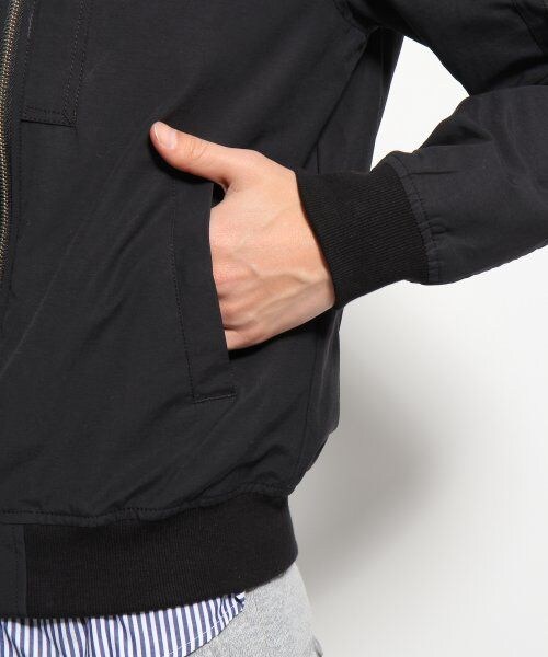 GLOBAL WORK（グローバルワーク）の「リブＺＩＰブルゾン（ジャケット/アウター・メンズ・ブラック09/カーキ78・Ｌ/Ｍ/Ｓ/ＸＬ）」の10枚目の写真